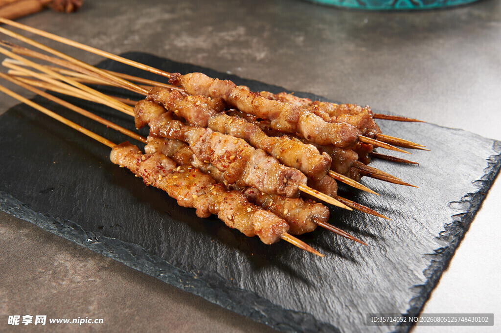 美味烤肉串 诱人食欲