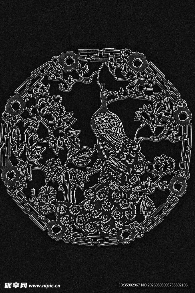 中国风中式底纹背景素材