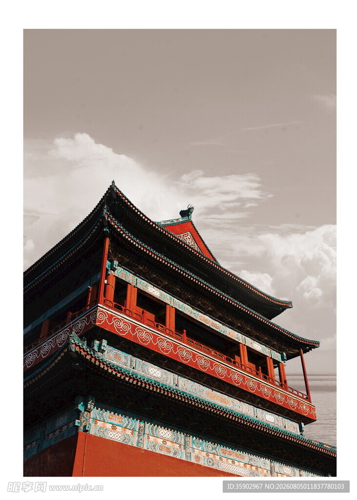 中式古建筑一角