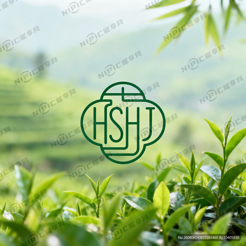 用HSHJ字母组合一个绿色环保
