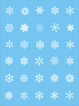 矢量雪花