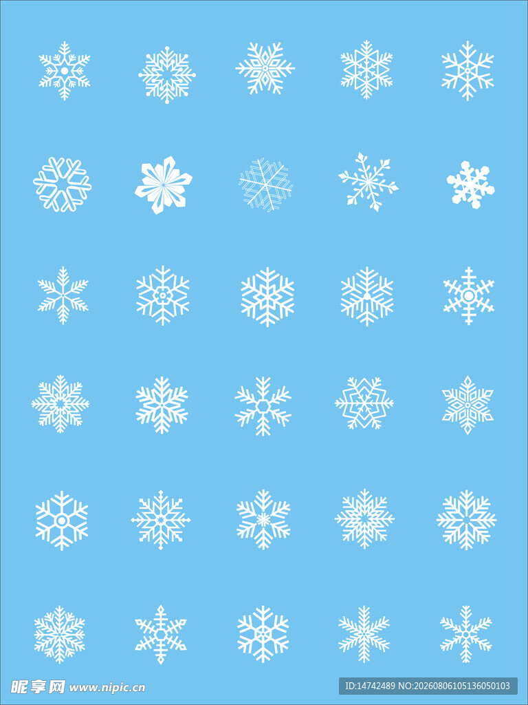 矢量雪花