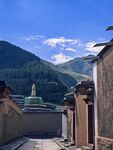 山间古巷 静谧藏式风光