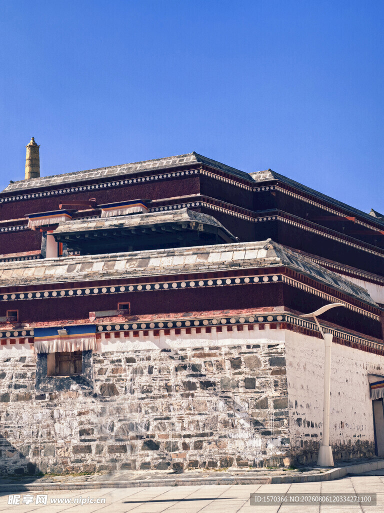 藏式古建筑风貌