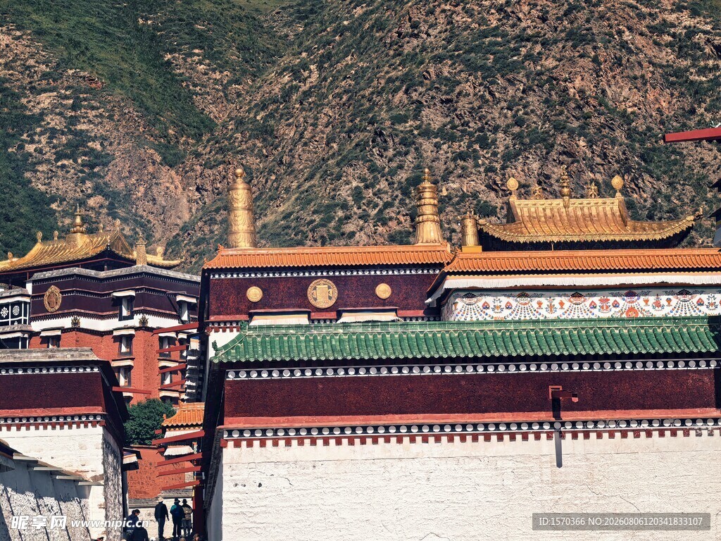 藏式寺院建筑景观