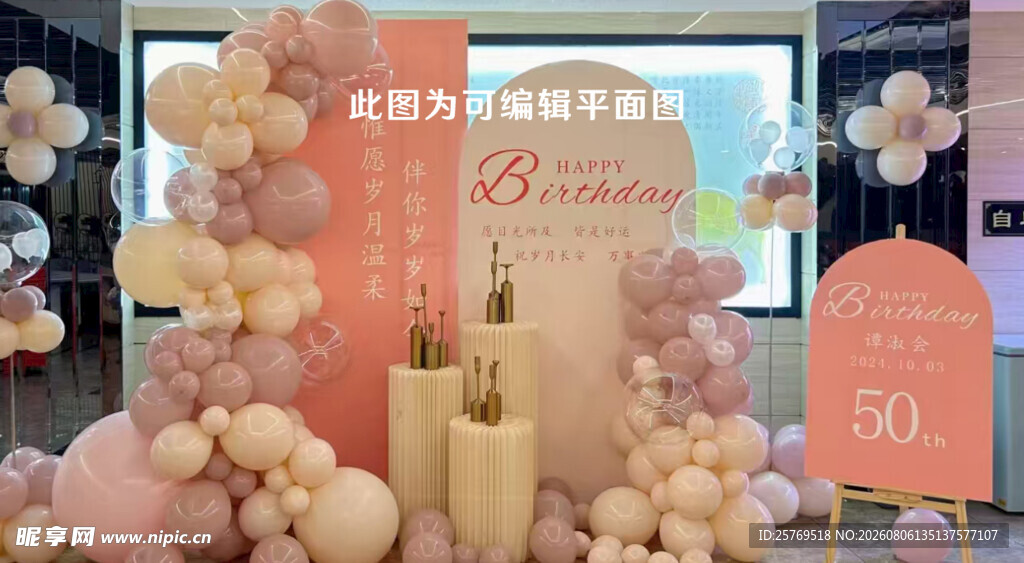 生日平面图