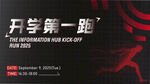 运动潮流跑步活动主视觉背景板