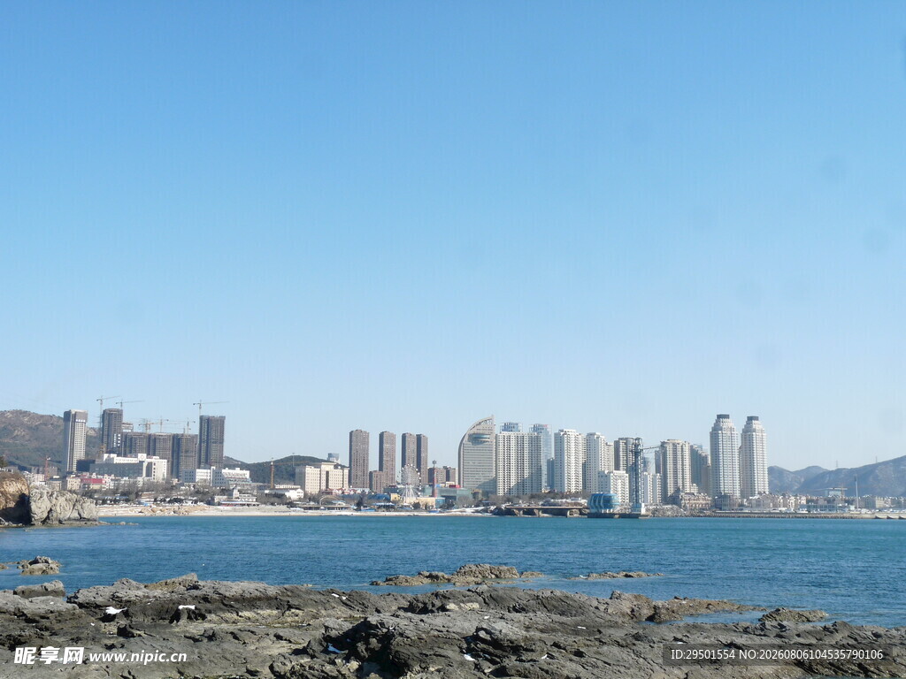 海滨城市风光