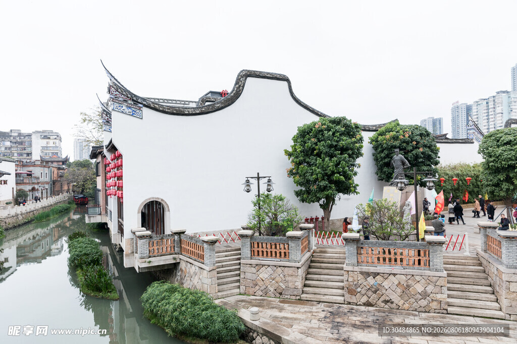江南水乡古建筑风景