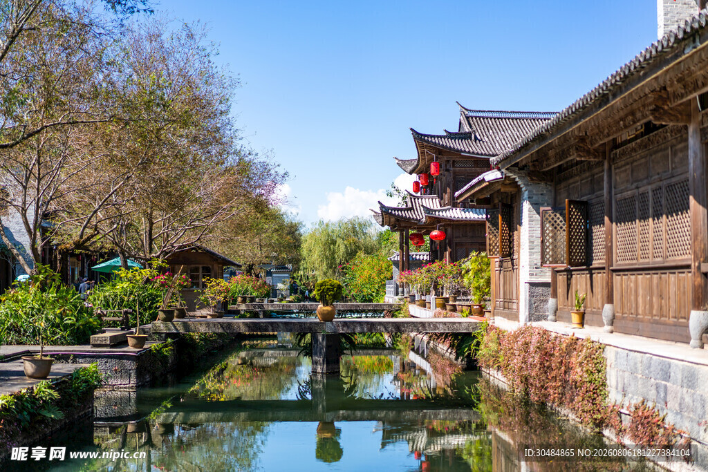 江南水乡古建筑景观