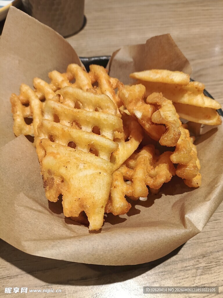华夫薯条