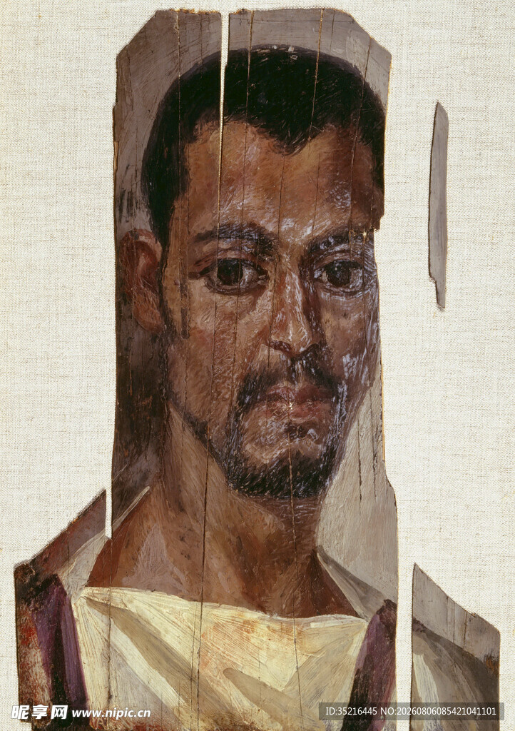 男子肖像画