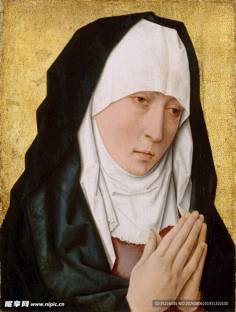 祈祷的修女