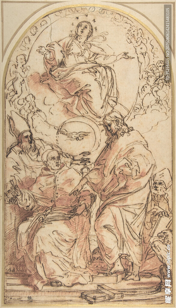 古典神话主题艺术画作