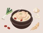鸡汤插画