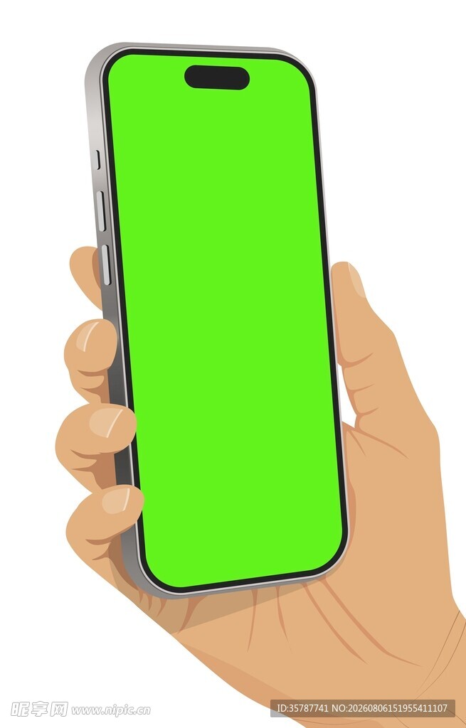 手持手机素材