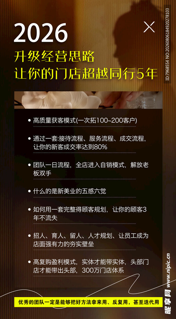 美业活动海报