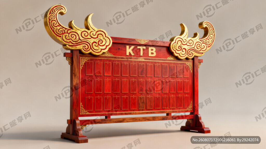 古风效果融合龙角元素KTB板形