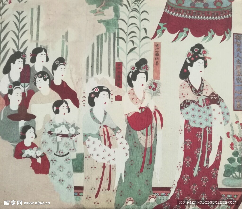唐代仕女图赏