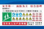 爬梯安全警示