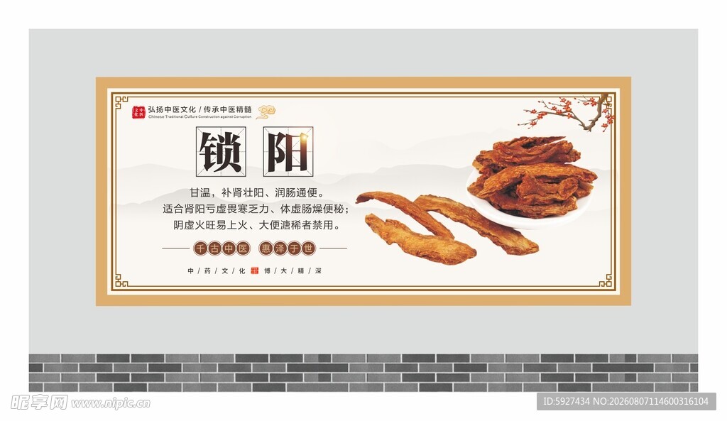 中药材展板 