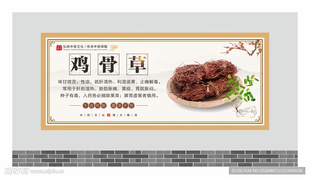中药材展板 