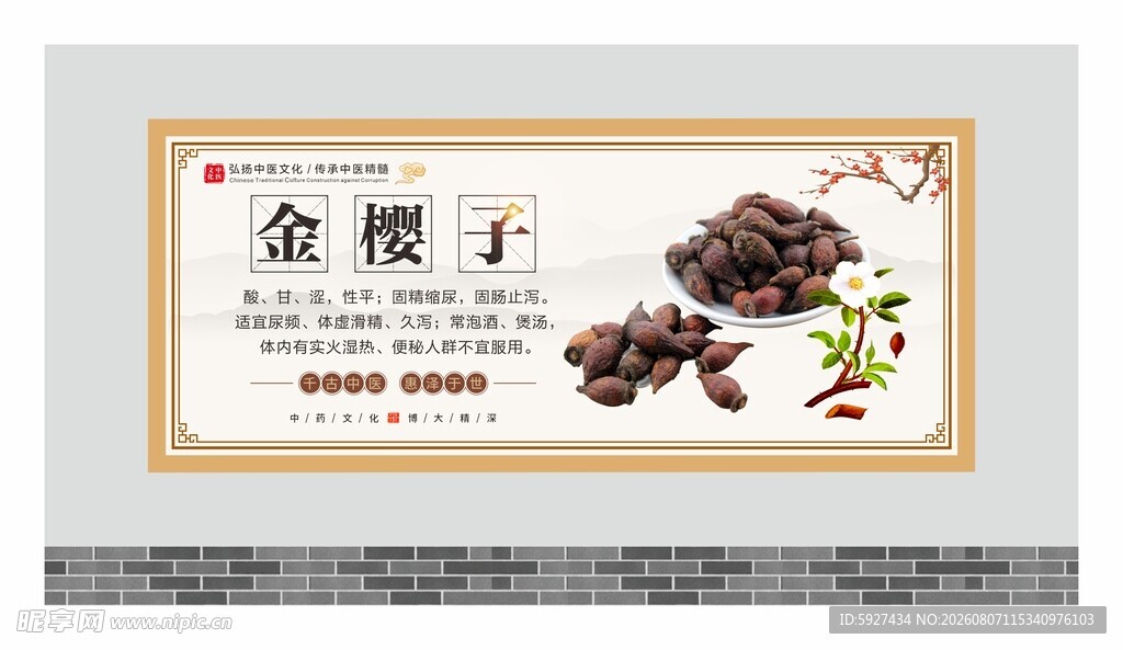 中药材展板 