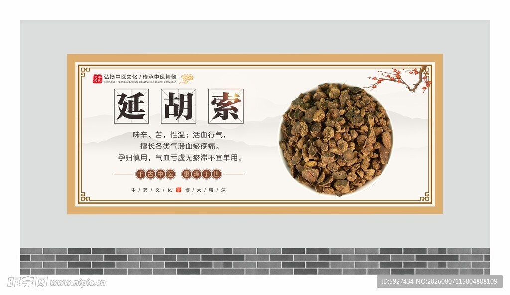 中药材展板 