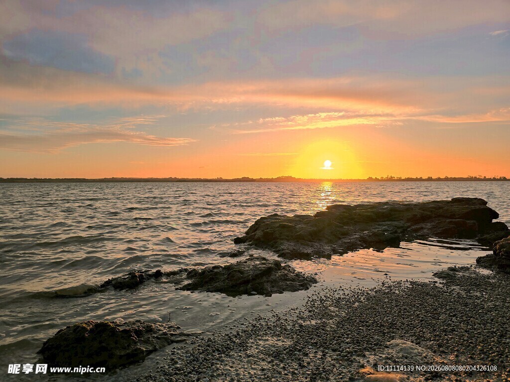 海边日落美景