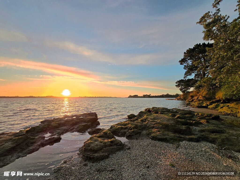 海边日落美景