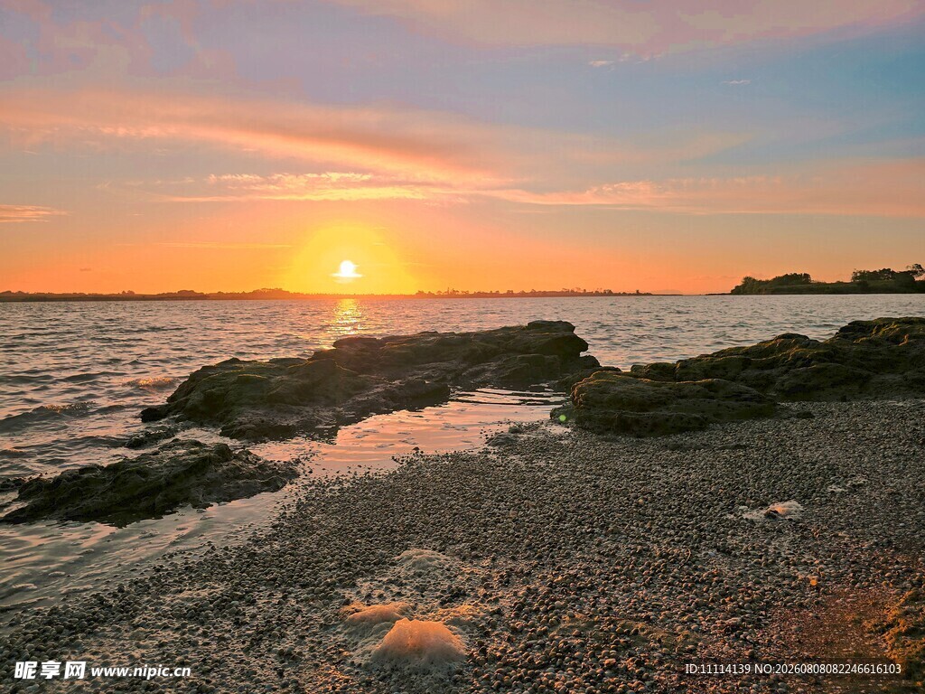 海边日落美景