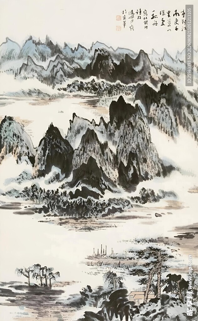千里江山图
