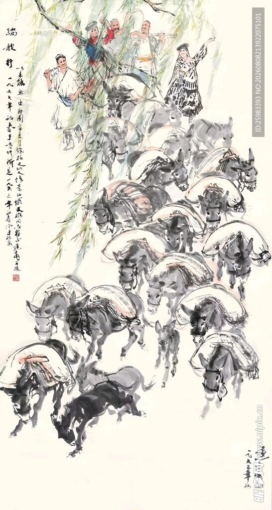 踏歌行图