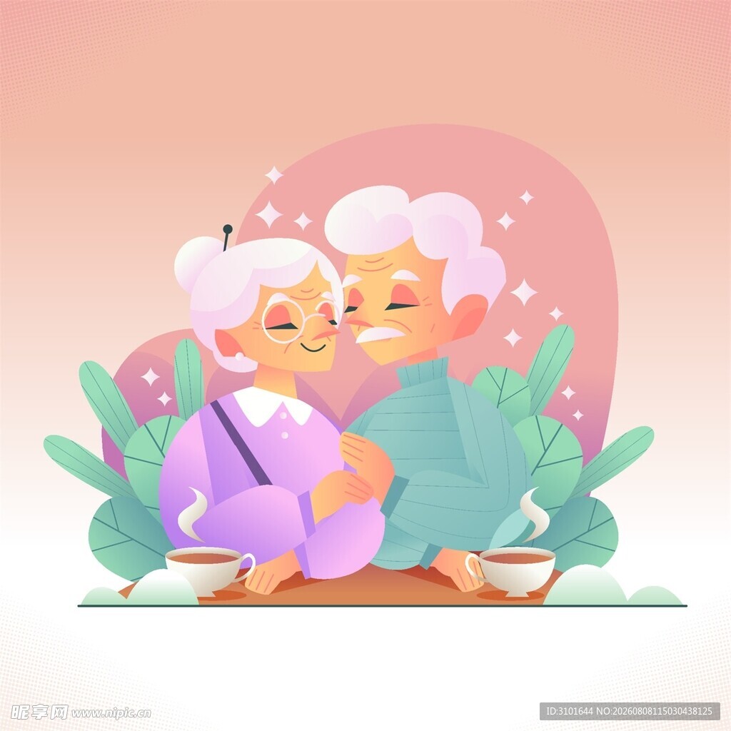 恩爱老夫妻插图
