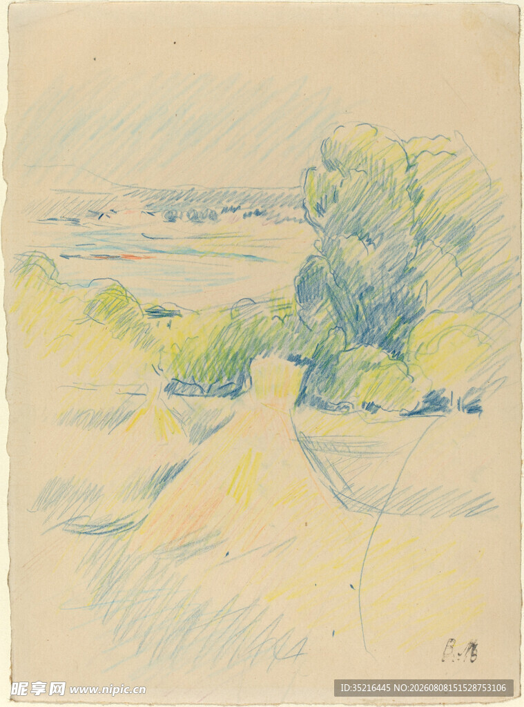田园风景素描