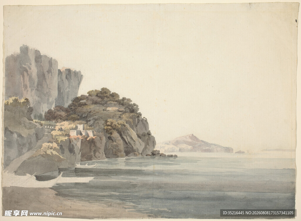 海岸风景图