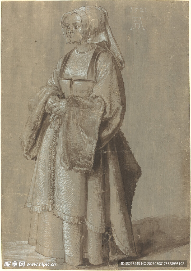 古典服饰女性人物画像