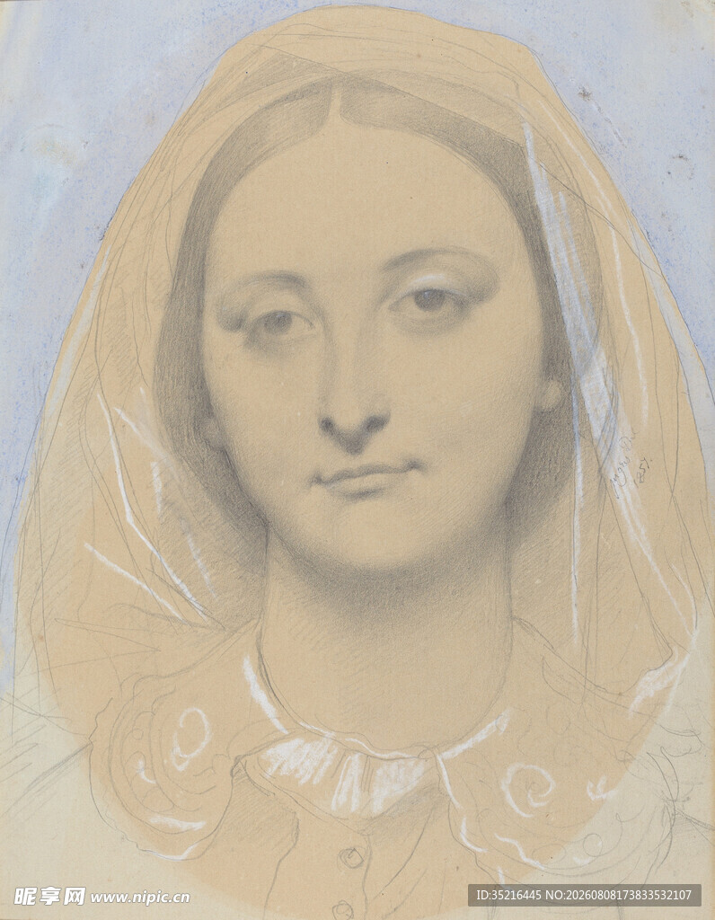 古典女性肖像画