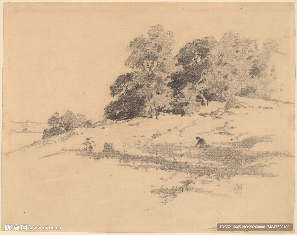 乡村风景素描