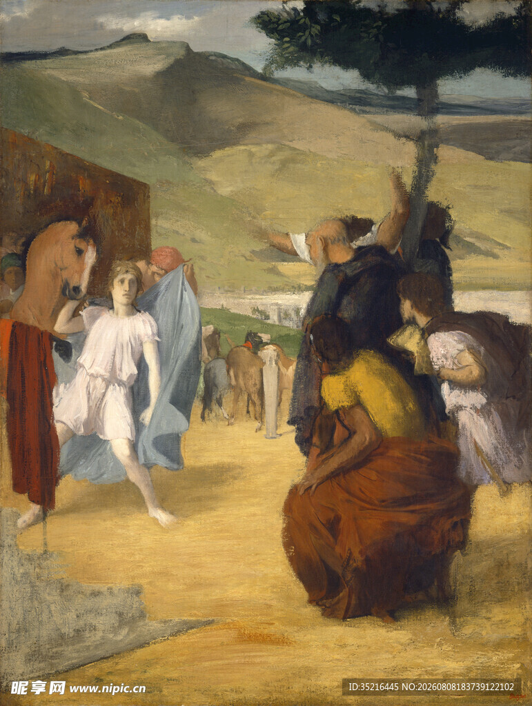 古典场景人物绘画