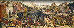 古代宏大战争场景画作