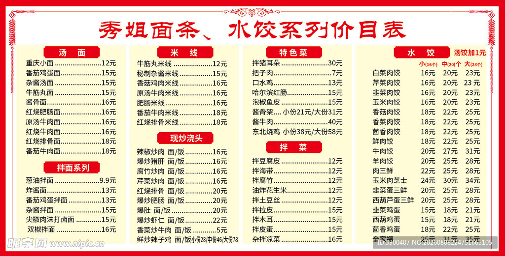 成绩表  名次表等类目汇总