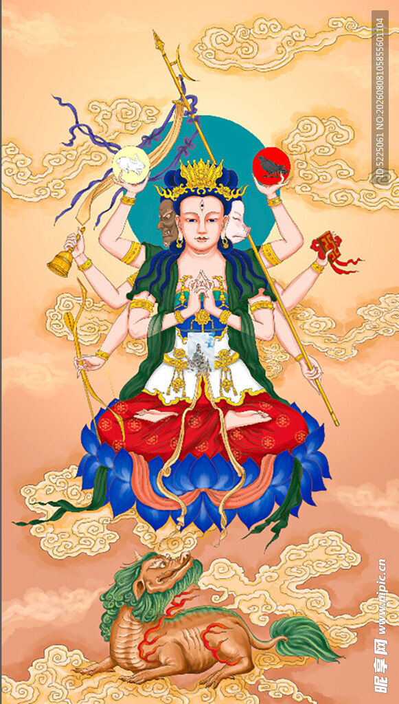 斗姆元君 图片