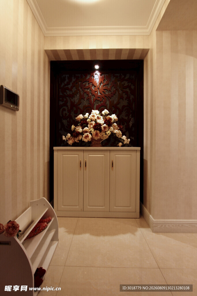 豪华玄关柜装饰精美设计
