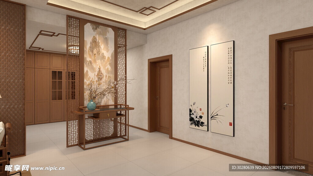客餐厅效果图         