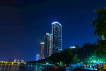 城市璀璨夜景