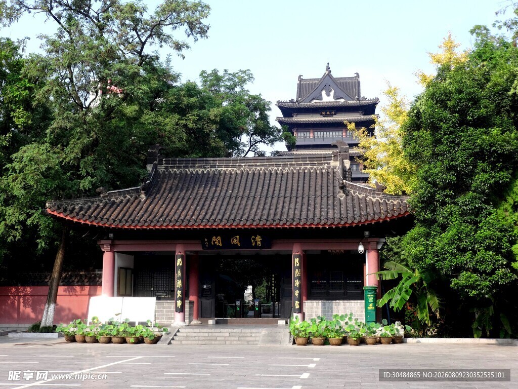 合肥包公园清风阁