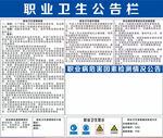 职业卫生公告栏信息展示