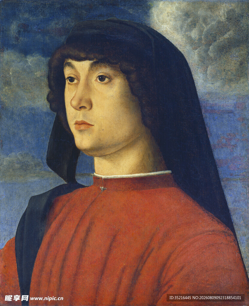 文艺复兴男子肖像画