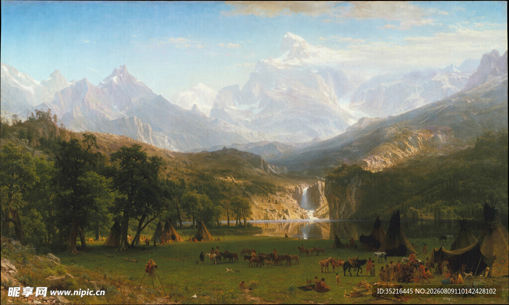 山间美景